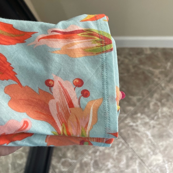 Soft Surroundings Santiago Lilly Floral Tank Dress Size Medium - Picture 5 of 9